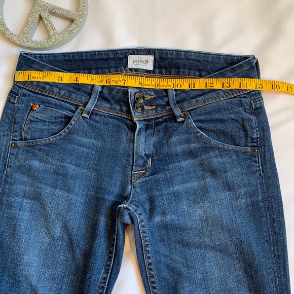 Hudson Mid-Rise Skinny Jeans Size 25 - Picture 2 of 11